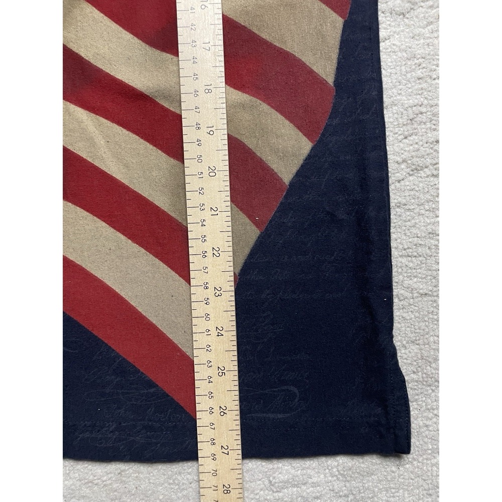 American Summer Clothing Co Men's Liberty Flag Stars Graphic Polo Shirt Sz M - Picture 5 of 10